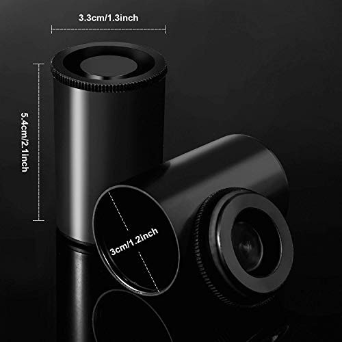 Plastic Film Canister 15PK 35mm Black