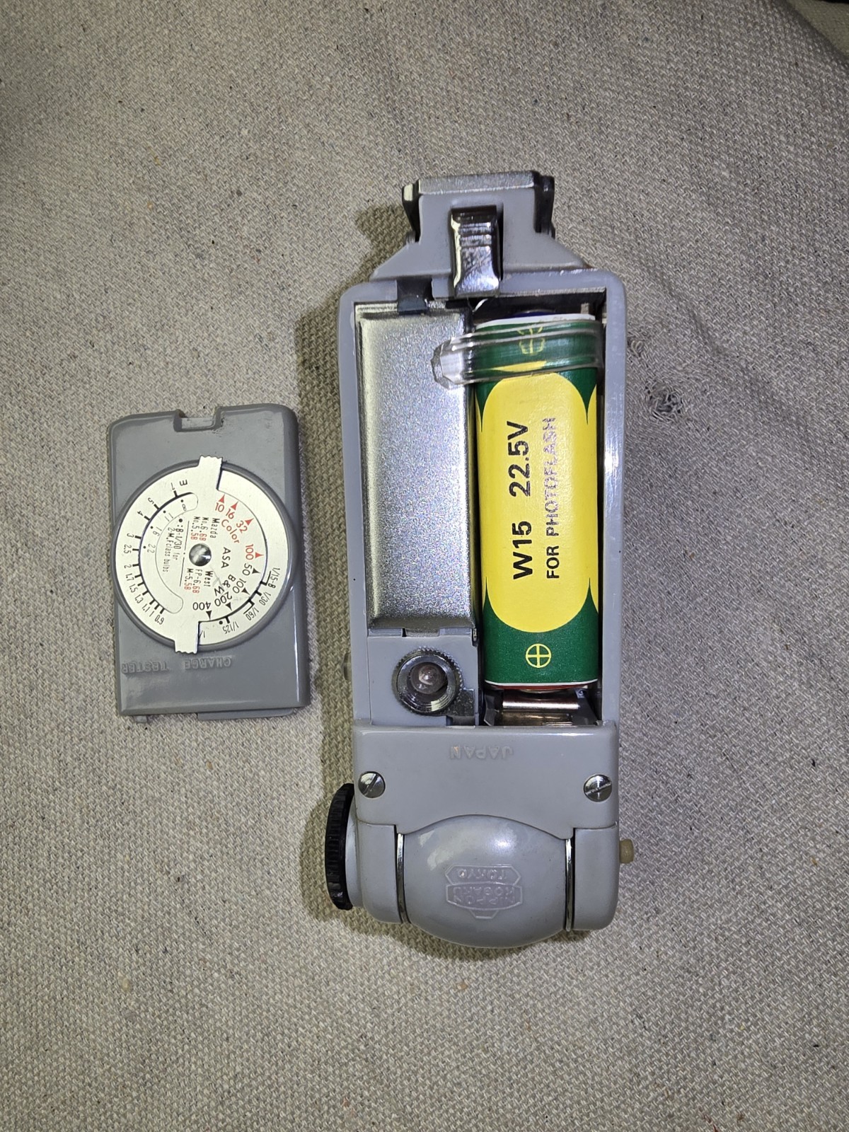 Nikon Vintage BC-5 flash unit w/case for Nikon rangefinder SP S2 S3 S4