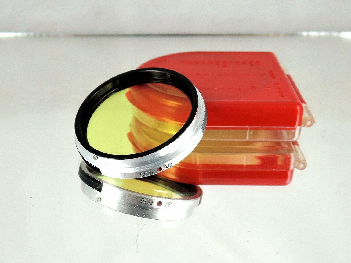 Flexaret G1 B36 Color Filter MEOPTA Genuine Accessories Rare+ The oldest version
