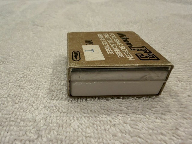 VINTAGE NIKON F3 TYPE T FOCUSING SCREEN ORIGINAL MADE IN JAPAN W/ BOX