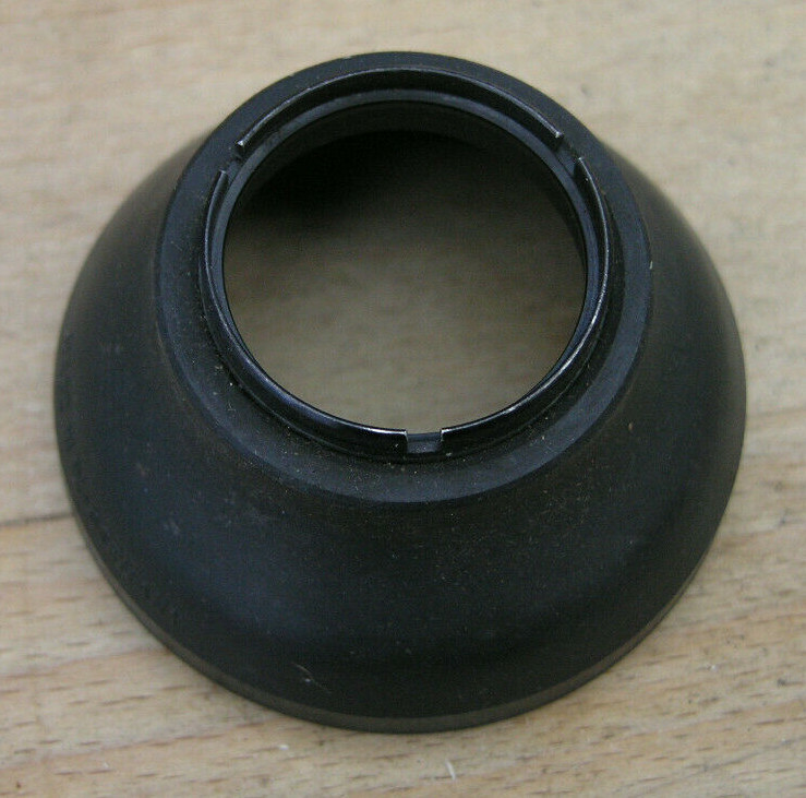 rubber A27 27mm push fit slip on lens hood shade