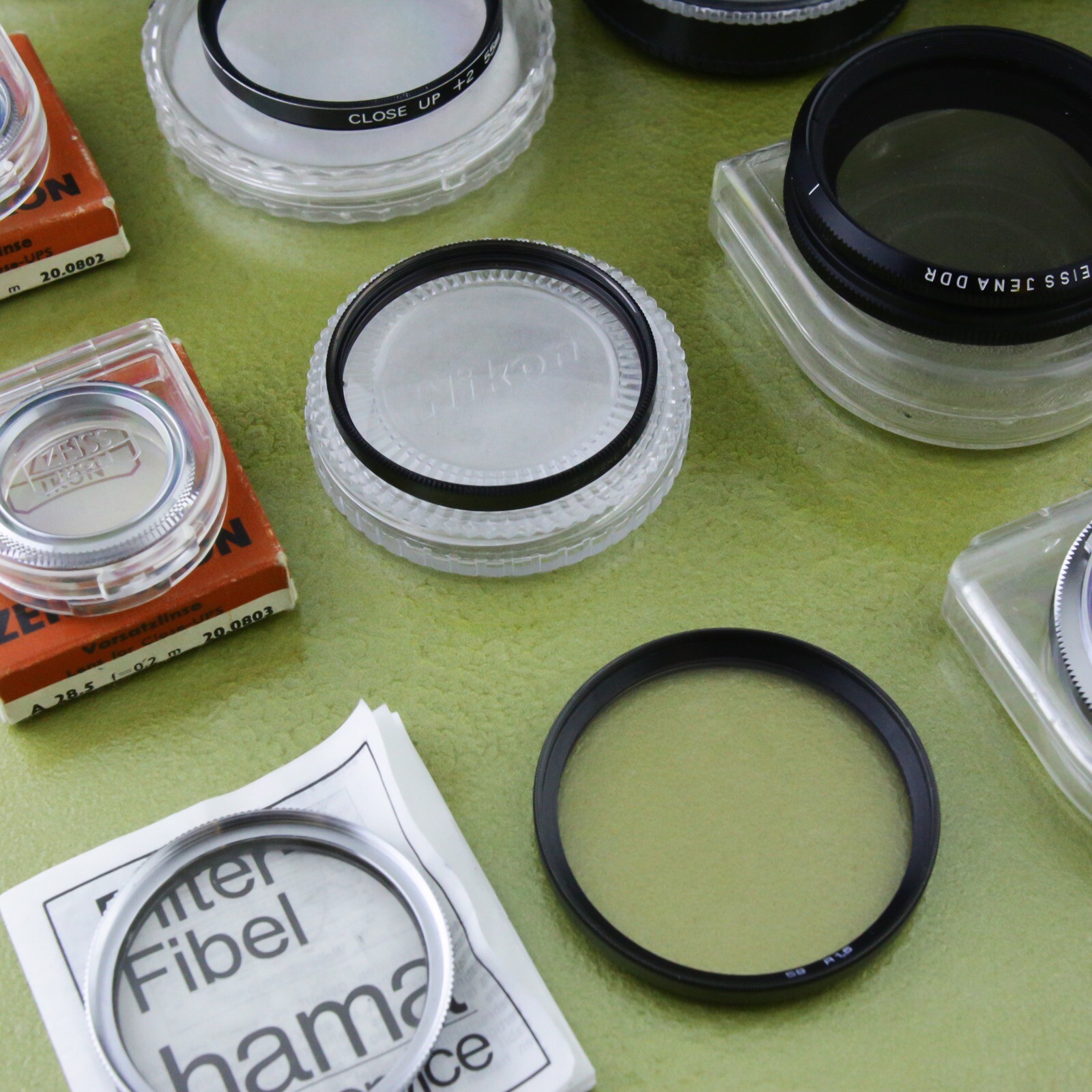 14 CLOSE-UP filter Zeiss IKON KONICA HELIOPAN VIVITAR MINOLTA NIKON Lot #06 ☆☆☆