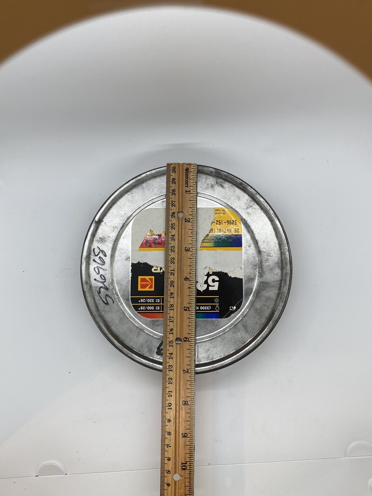 Vintage Eastman Kodak Metal Film Reel Canister Case Empty 7 Inch