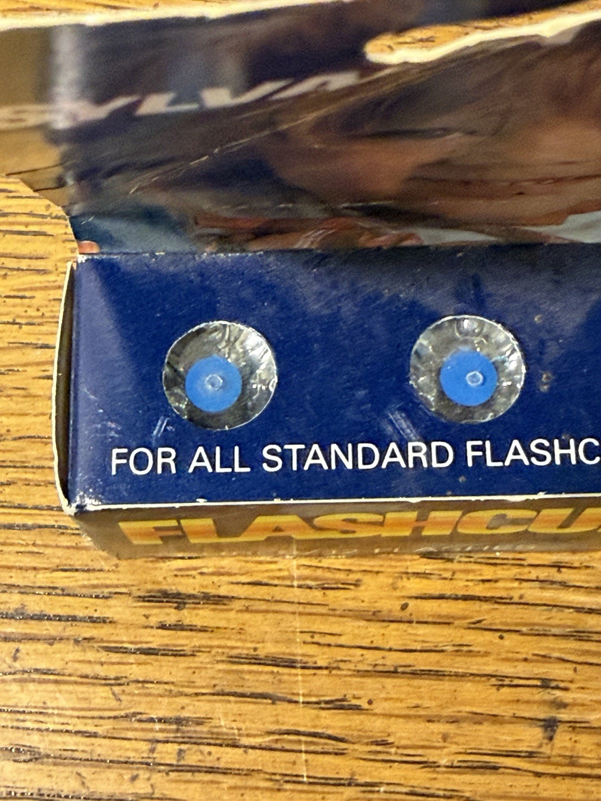 Vintage Sylvania Blue Dot Flashcubes 3 Cubes 12 Flashes GTE New Old Stock NOS
