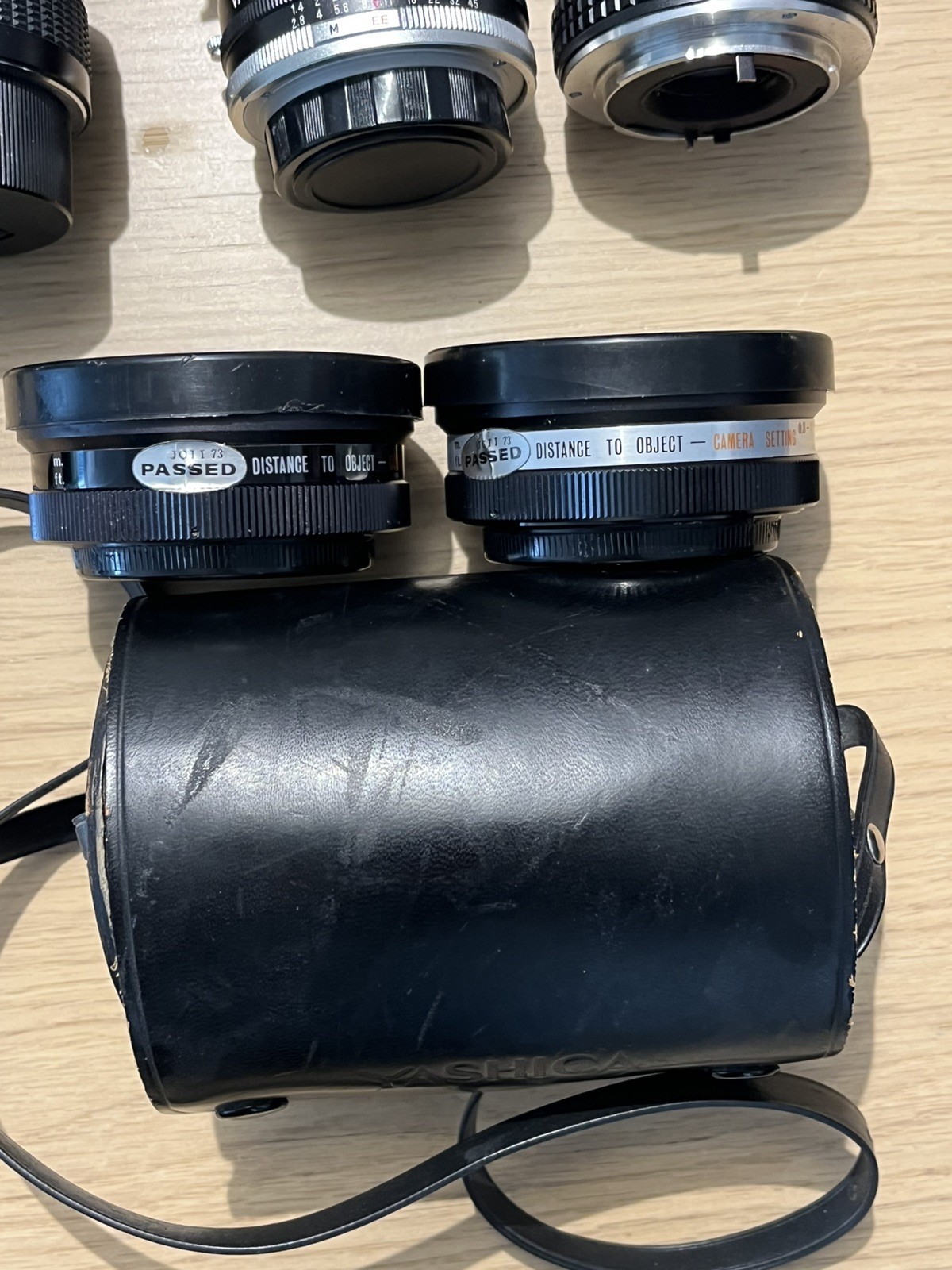 Vintage Camera Accessory Lot Olympus Vivitar Yashica Teleconverter Filters