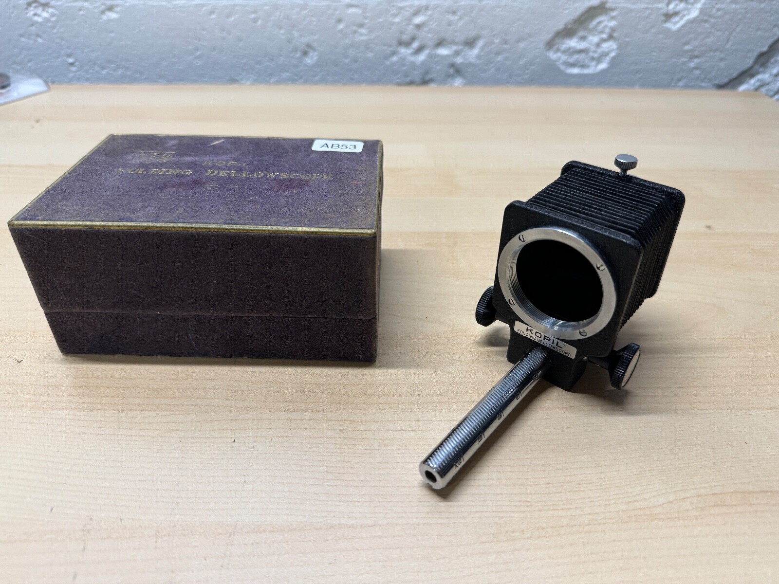 Kopil Folding Bellowscope for Leica Screwmount Camera in Original Box (AB53)