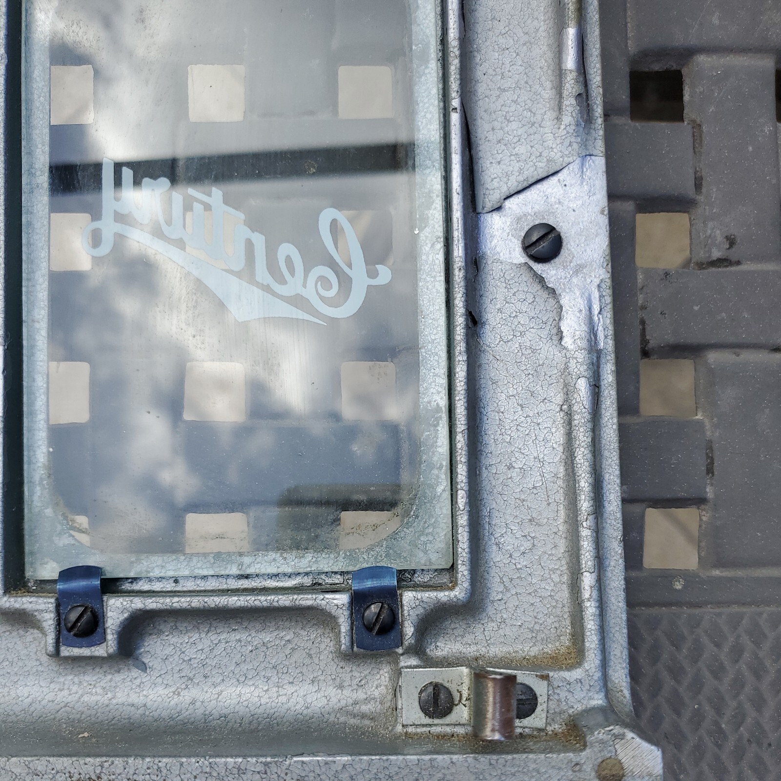 Century 70mm Projector Door with Glass D017SS Vintage Theater Decor