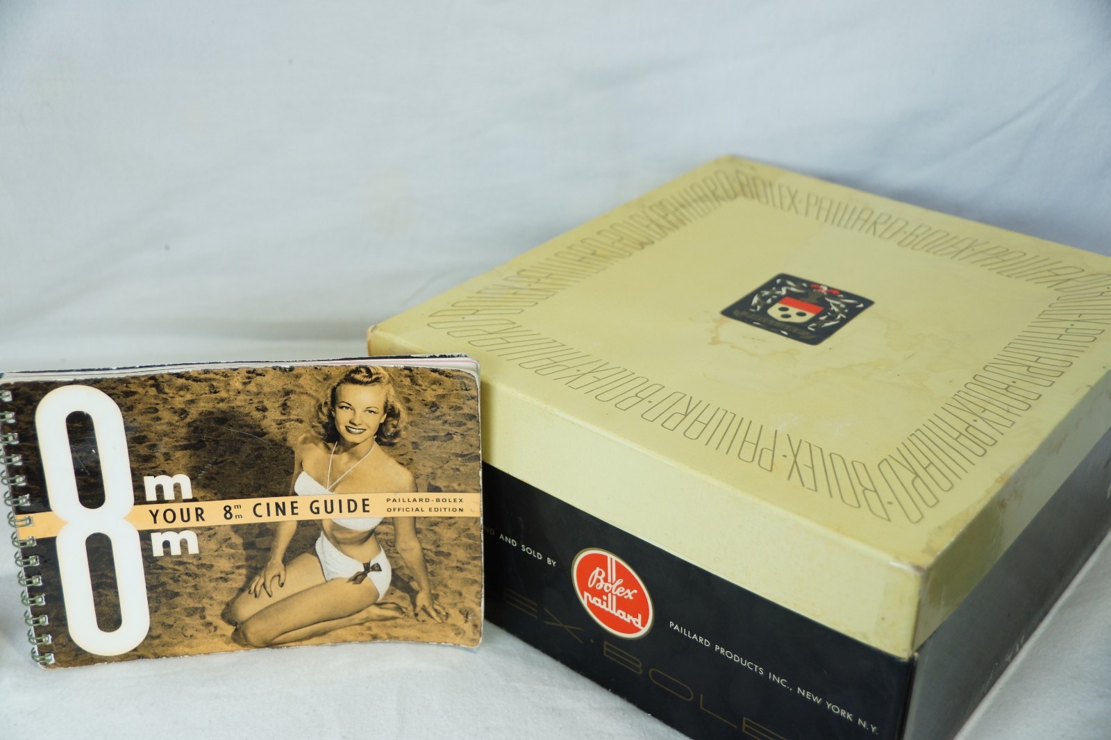 Original Paillard Bolex H16 Camera box With Manual & a bunch of Parts