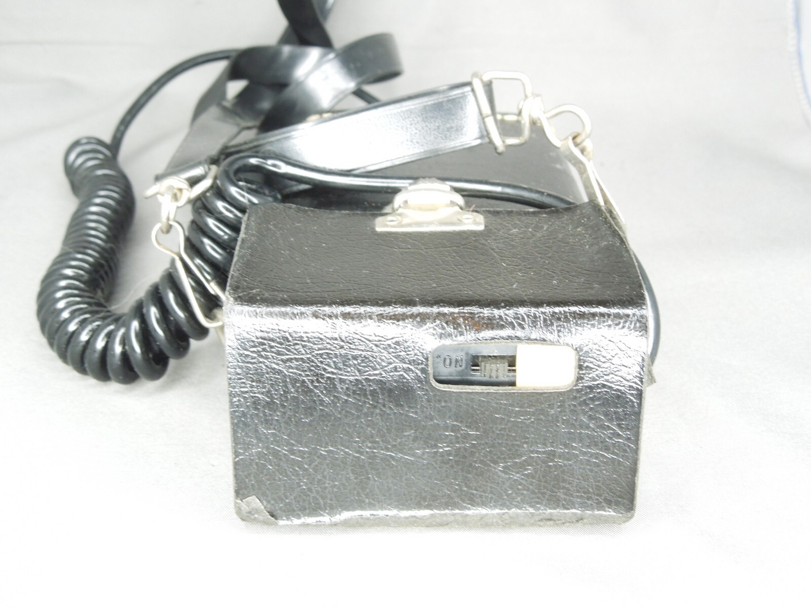 Vintage German Ultrablitz Bauer E200 Autoblitz Flash w/ Cord & Manual +Carrycase