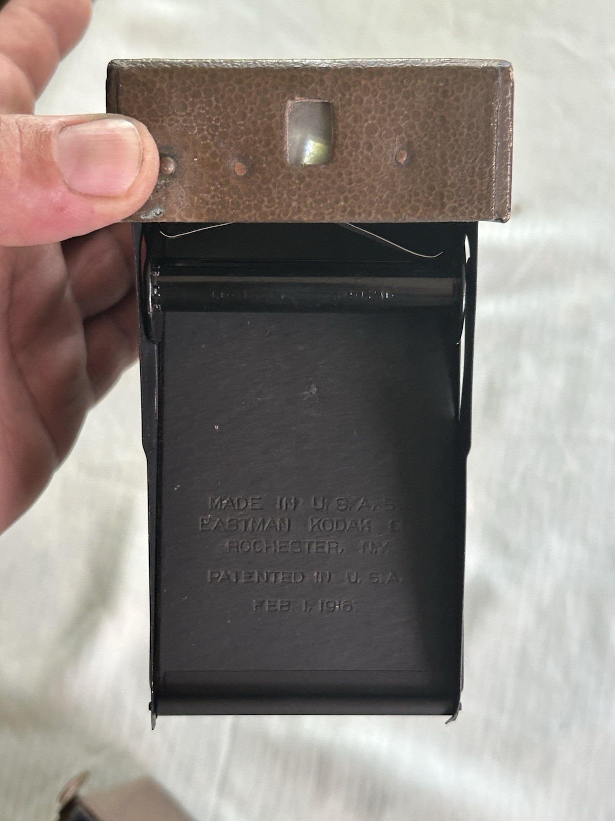 Eastman Kodak Vintage Film Holder Leatherette Cover 1880-1930 Anniversary