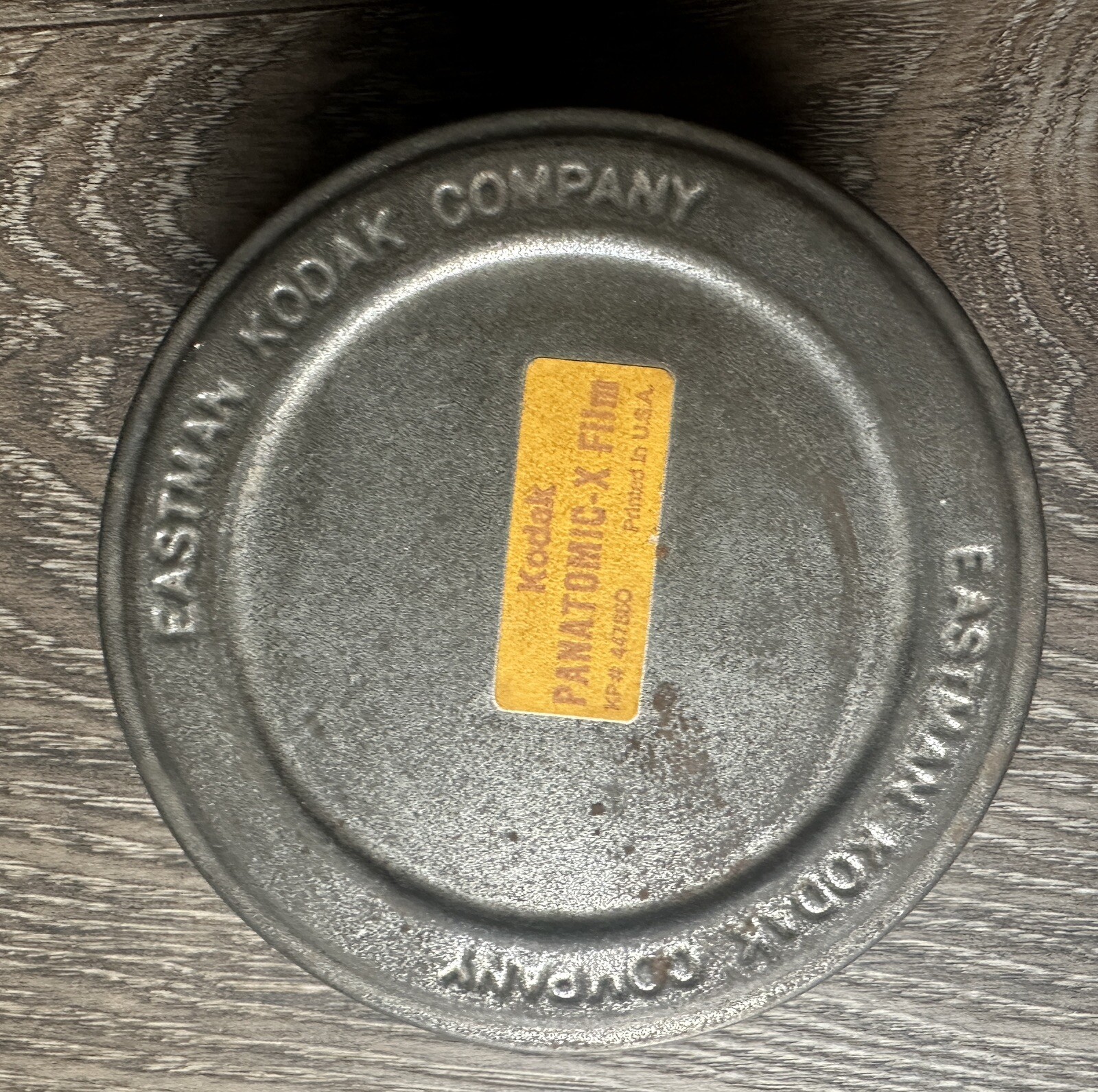 Vintage Eastman Kodak Film Company Cannister 4″ Reel Storage! Tin Advertising
