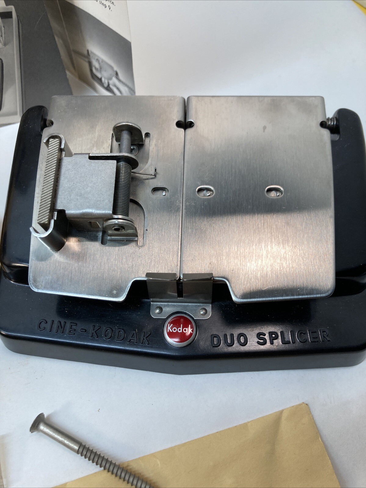 Cine-Kodak Duo Splicer Outfit for 8mm & 16mm Sound & Silent Film, Vintage