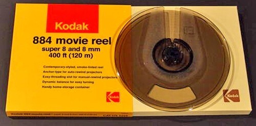Kodak 884 Dual 8mm 400ft Movie Reel
