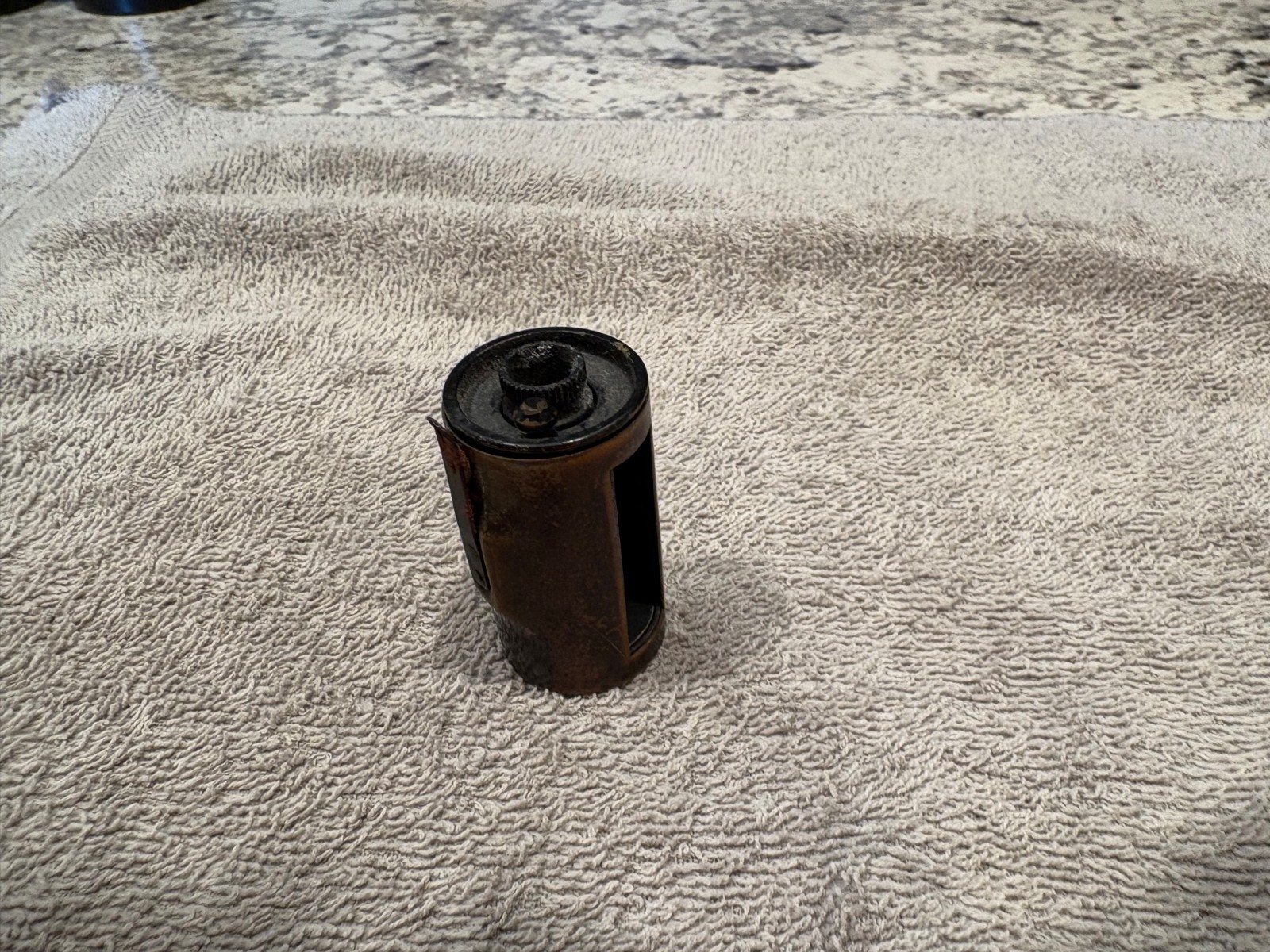 LEICA LEITZ FILCA FILCA 35MM RELOADABLE BRASS FILM CANISTER