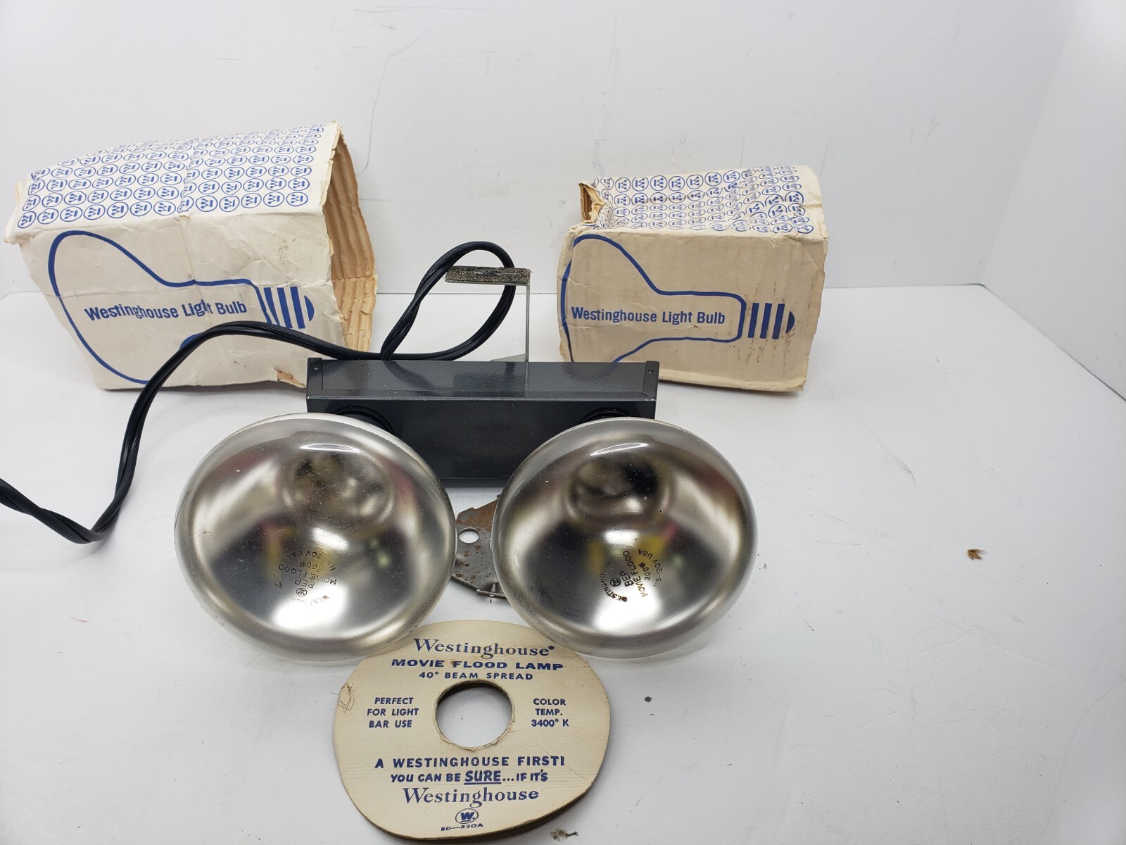 Vintage Flood Lamp Light Bar Movie Light