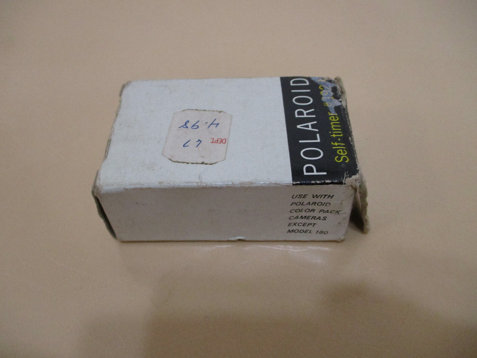 Vintage Polaroid Self-Timer #192 for Color Pack Instant Camera & Plastic Case
