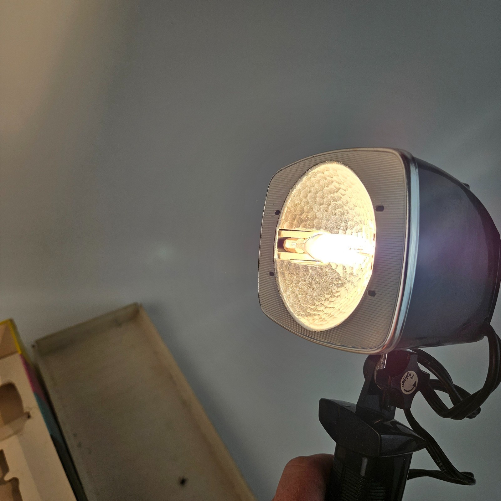 Vintage Sylvania Sun Gun II Movie Light SG-55 W/Original Box, Manual & Working