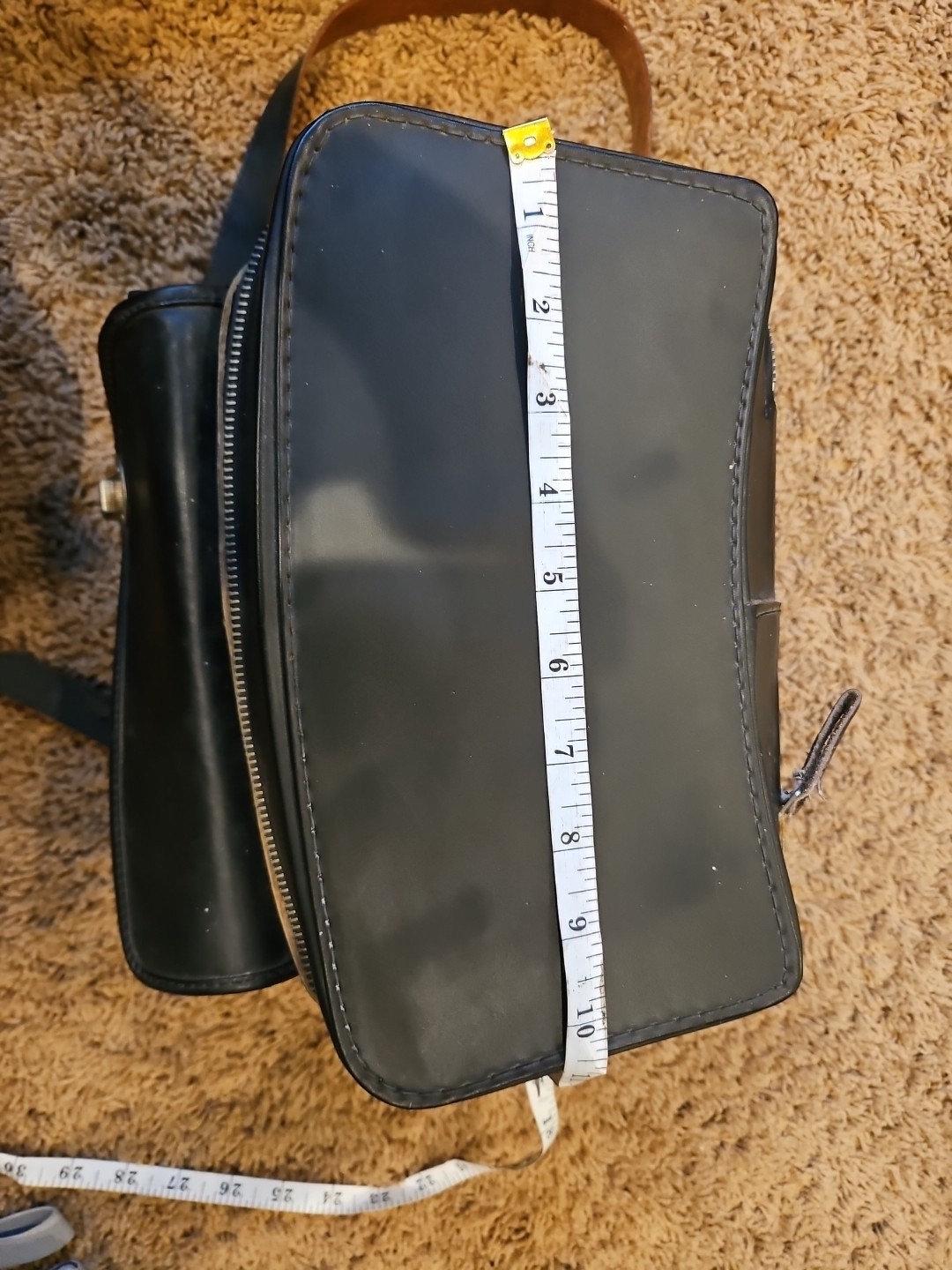 Rare Vintage Kali Bag Retro Film Camera Leather Case Made In Japan