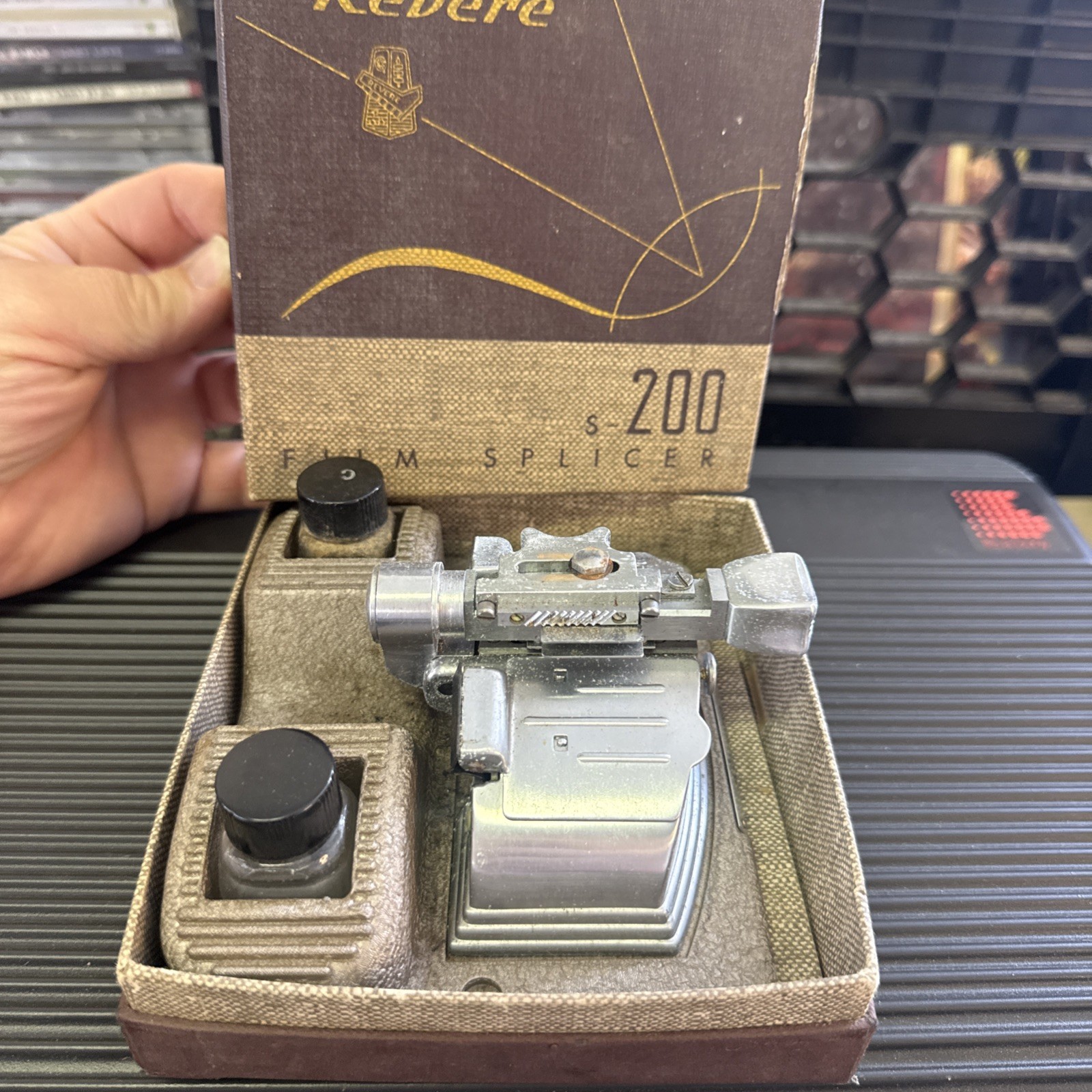 Revere S-200 Film Splicer w/ Original Box