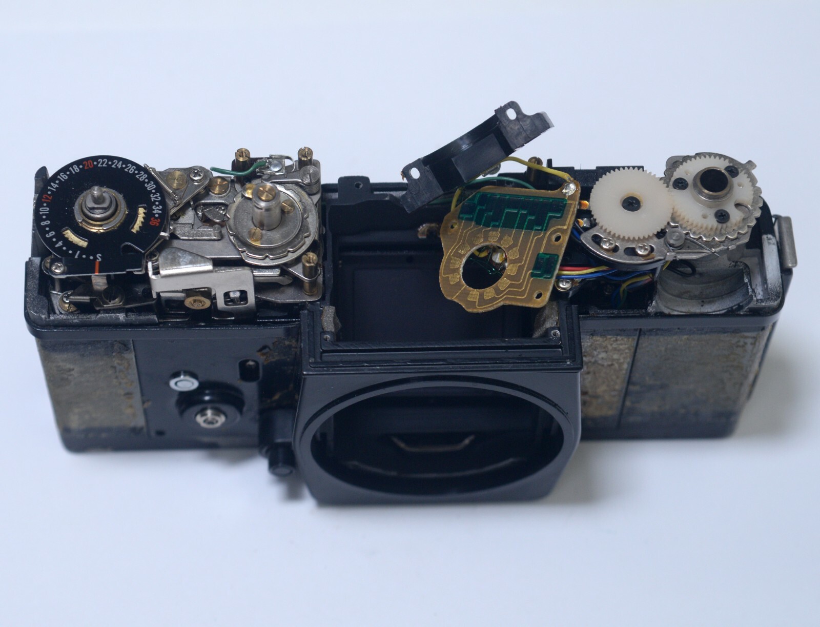 PETRI FT1000 Body Frame Shutter Assembly Vintage SLR 35mm Film Camera Parts