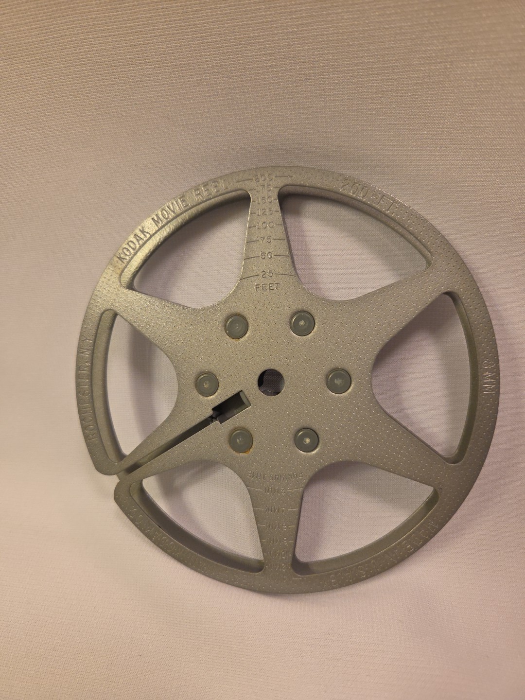 VTG Eastman Kodak Metal 8mm Film Movie Reel 200 Feet