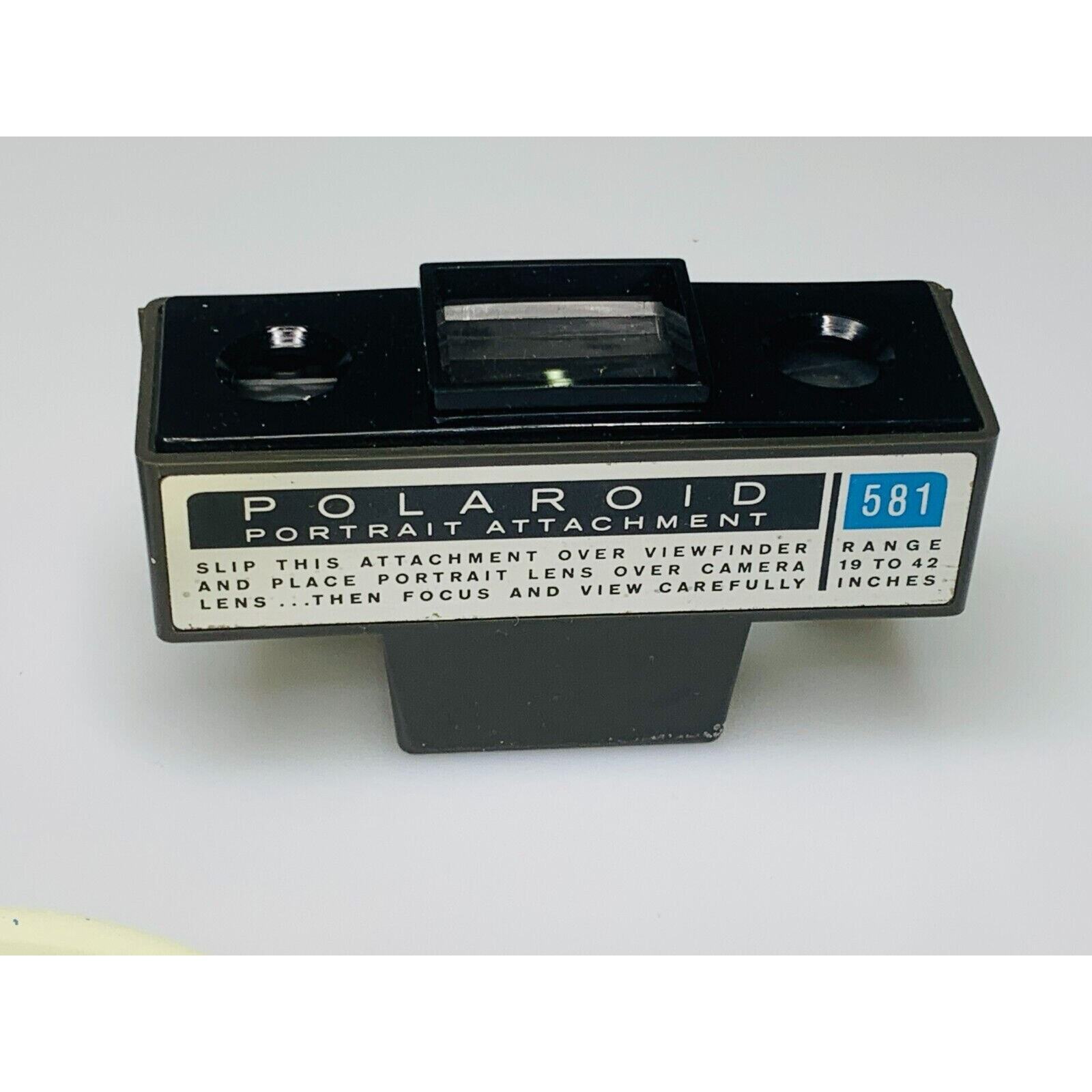 Vintage Polaroid Close-up Kit No. 581 for Color Pack Cameras