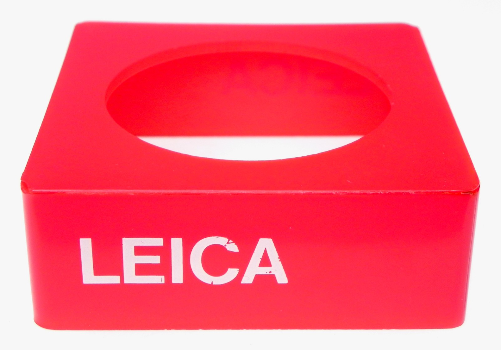 Vintage Thin Red Leica R Lens Display Stand #1