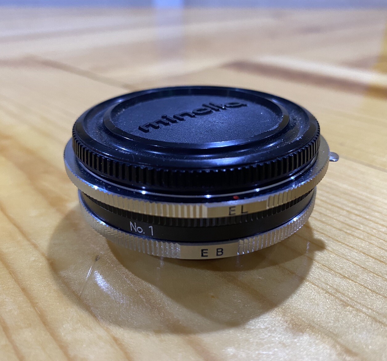 Genuine Minolta EL / EB & No1 Extension Tube Adapter With Cap