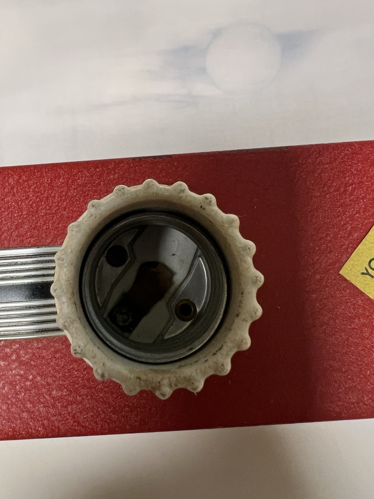 Vintage ACME Movie Camera Strip W/Handle Light 4-Bulb