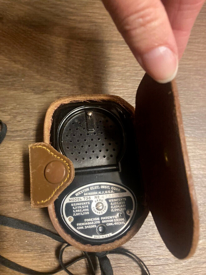 Vtg 1940’s & 1950’s Camera Accessories Revere Film Splicer Weston Powerlite &Mor