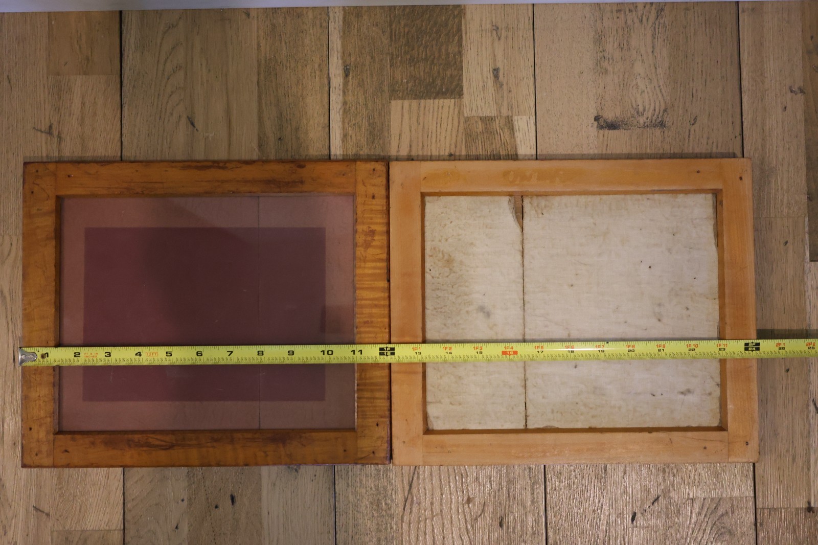 Century 8×10 Printing Frame 2pc Birds Eye Maple & Maple No Glass 1pc Studio
