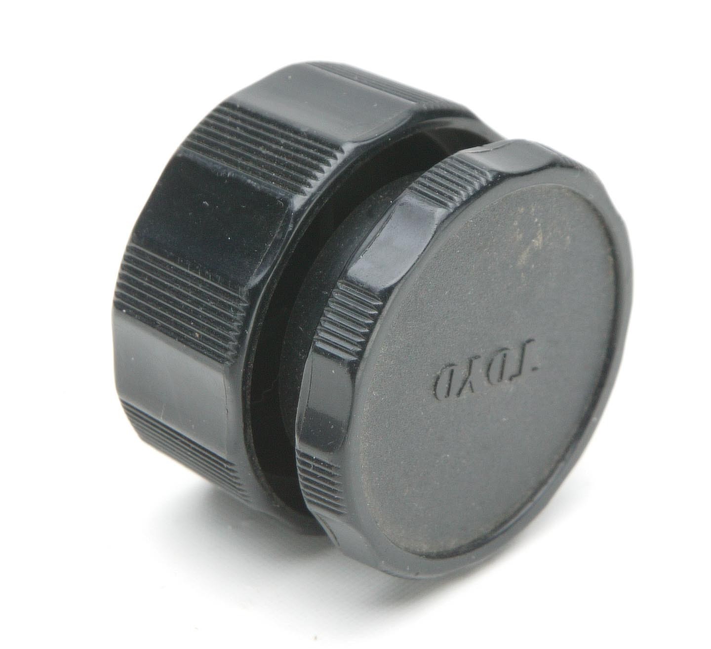 Vintage Toyo G Monorail Camera Two Rail Safety Caps. Your Cheapest Insurance.