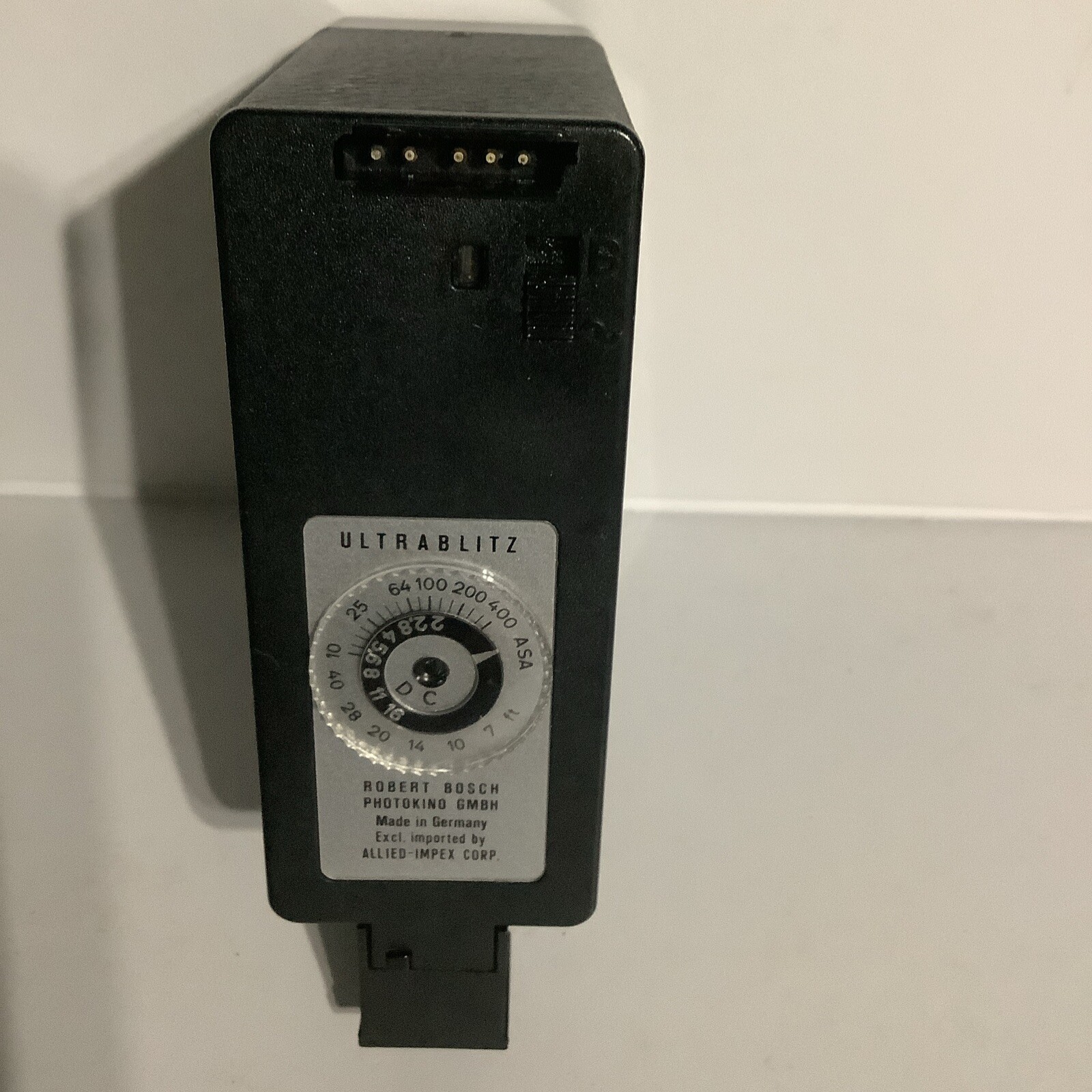Vintage BAUER E25A Ultrablitz electronic Flash Robert Bosch *Tested*