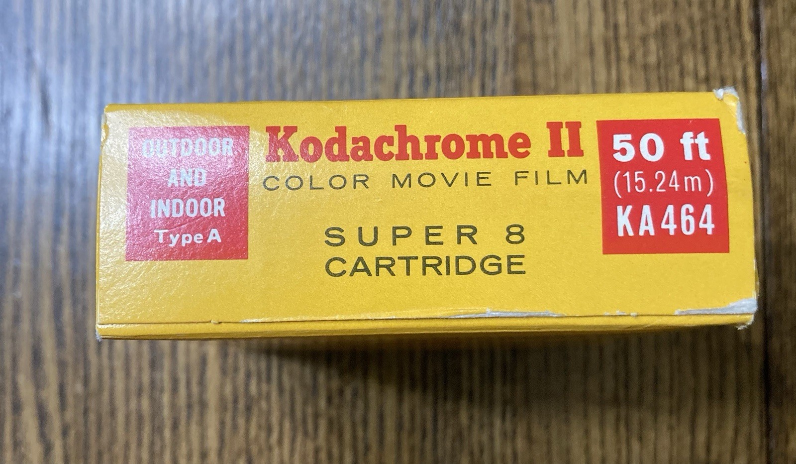 Kodachrome II Super 8 Cartridge & Tiffen Photar Filter w/ Kodak Adapter Ring
