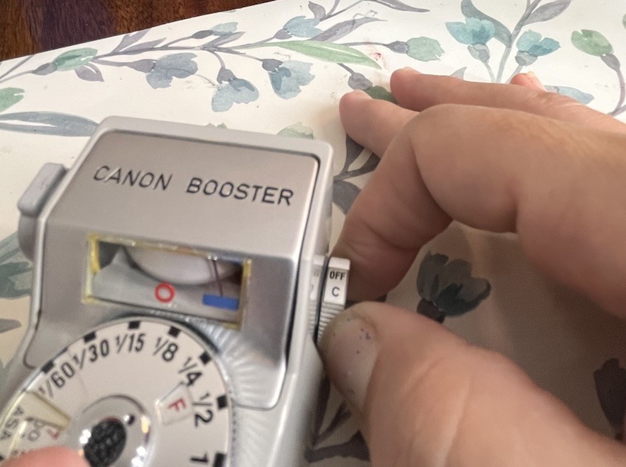 Canon Booster Accessory w/Case Manual Tested Working Excellent Condition Vintage
