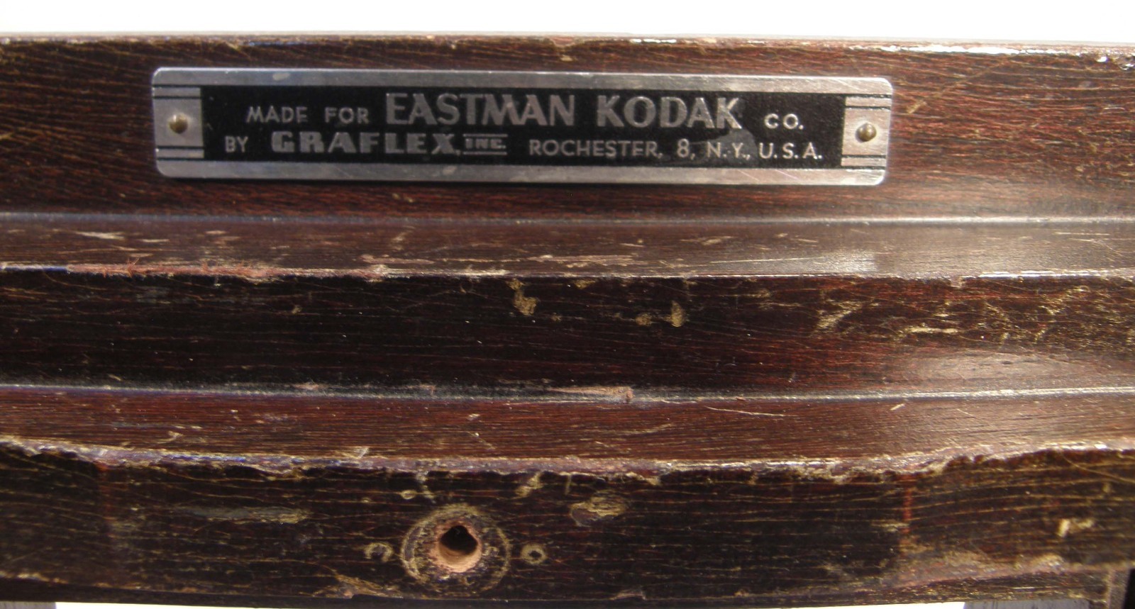 VINTAGE EKC KODAK GRAFLEX 4X5 SLIDING BACK PART FOR PORTRAIT/STUDIO CAMERA