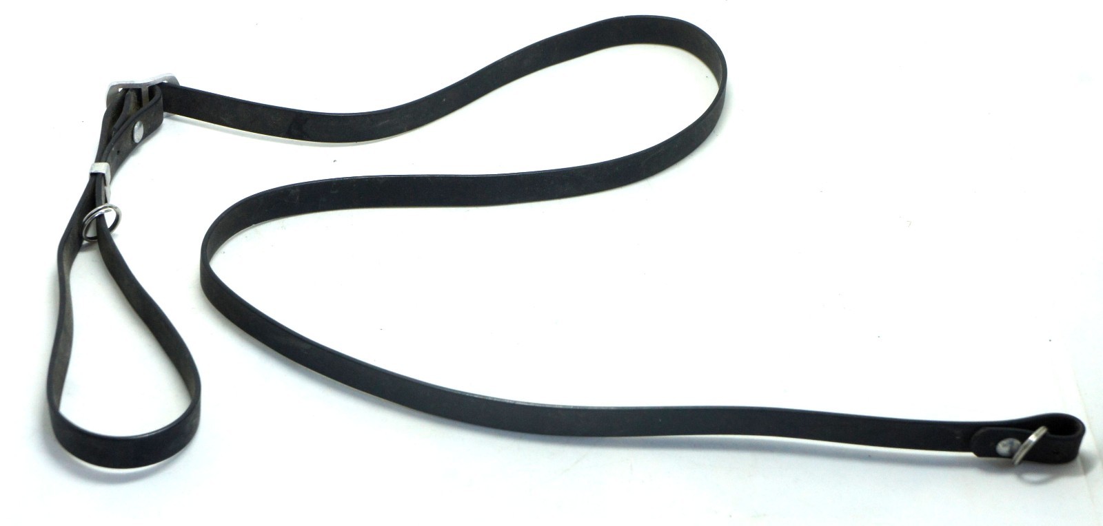 Vintage Vintage Black Faux Leather Camera Strap 120cm Made in Japan Adjustable