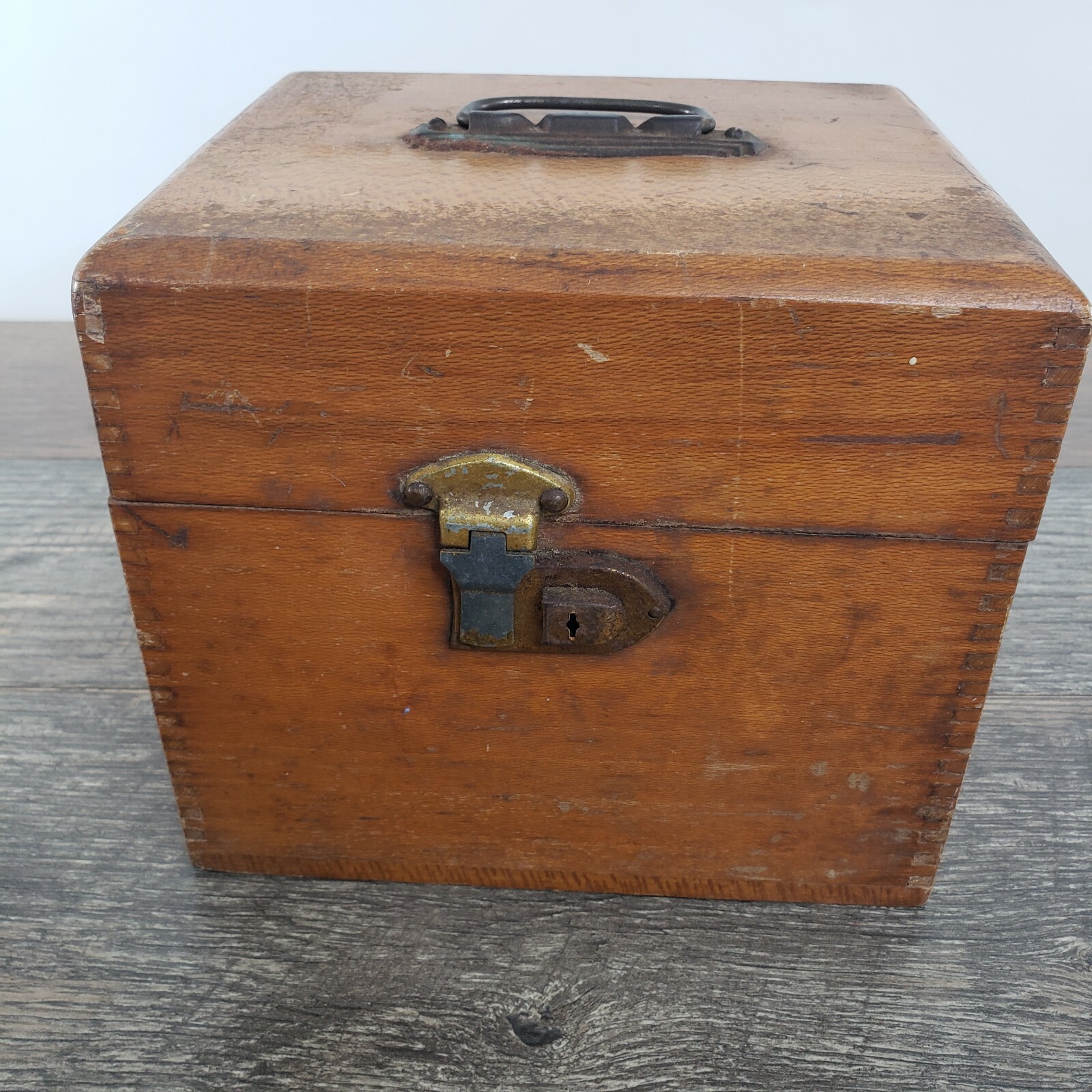 NEGA FILE 8 MM Lot Castle Film Reel to Reel Tins Genuine Wood Box Case Vintage