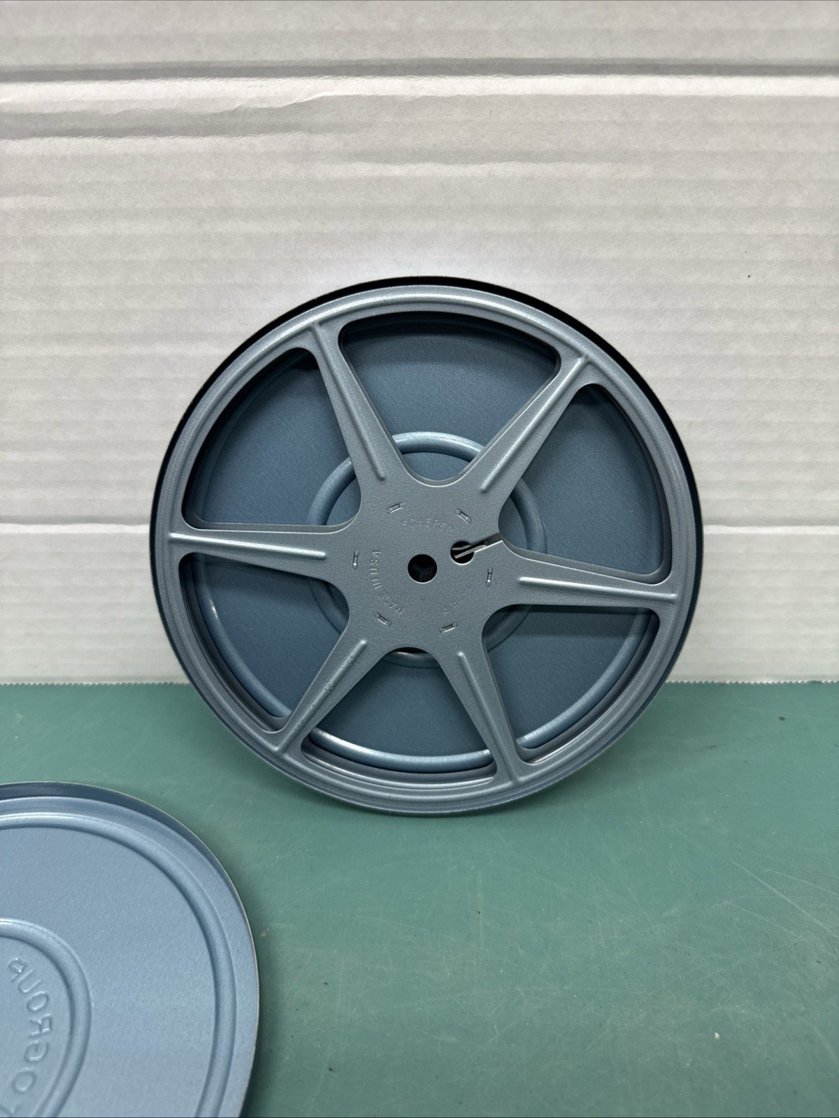 Vintage Film Tin Canister Holders Round Container