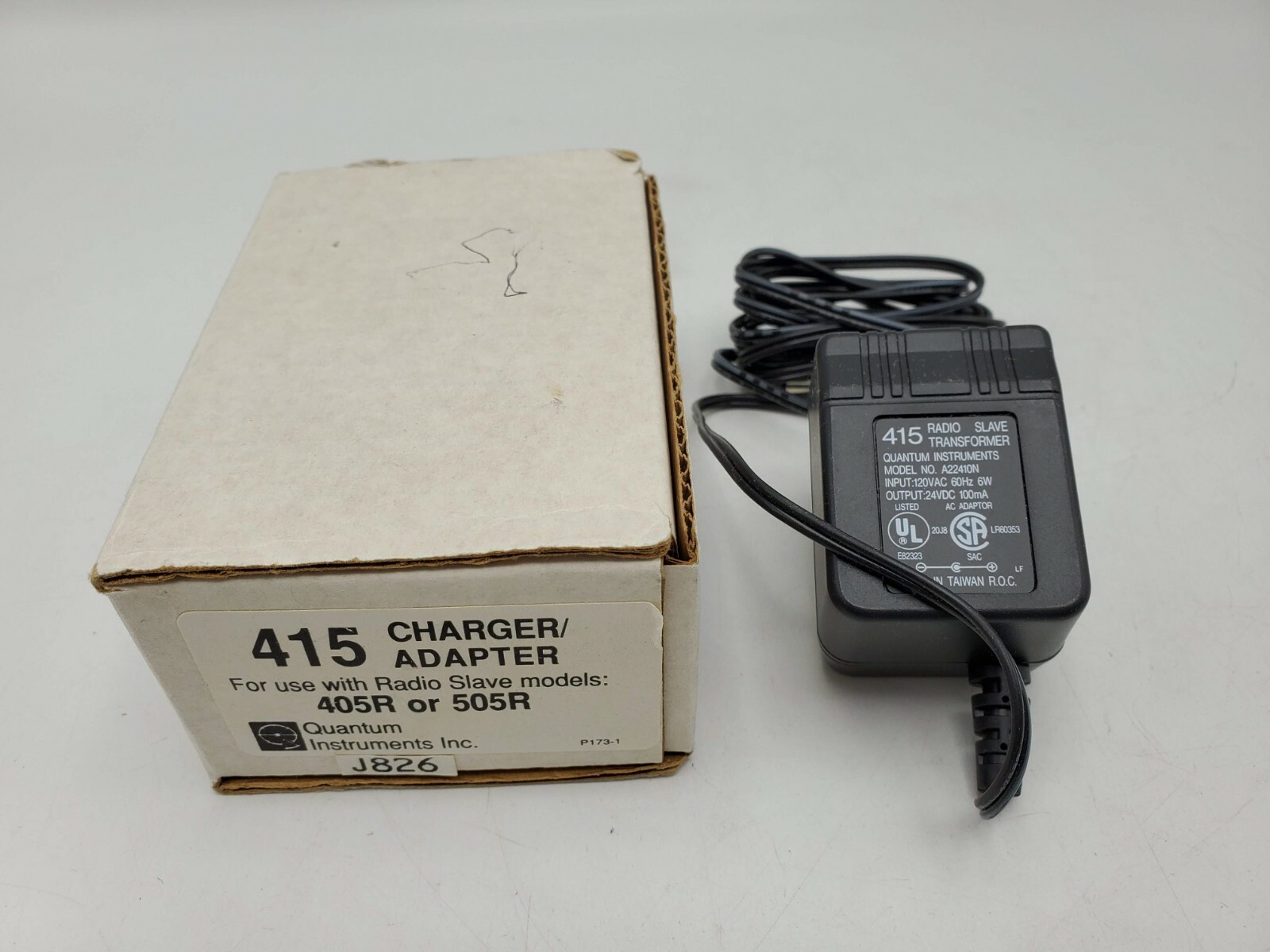 NOS Quantum 415 Battery Charger AC Wall Adapter for Radio Slave 405R & 505R