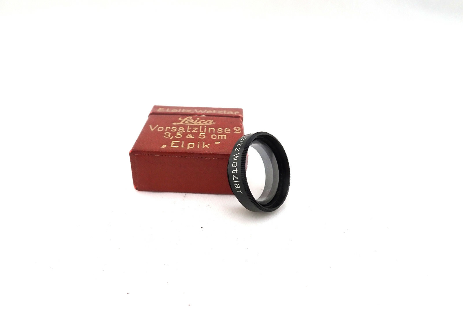 Leica Leitz Ancillary Lens 2 ” Elpik ” 3.5 & 5cm