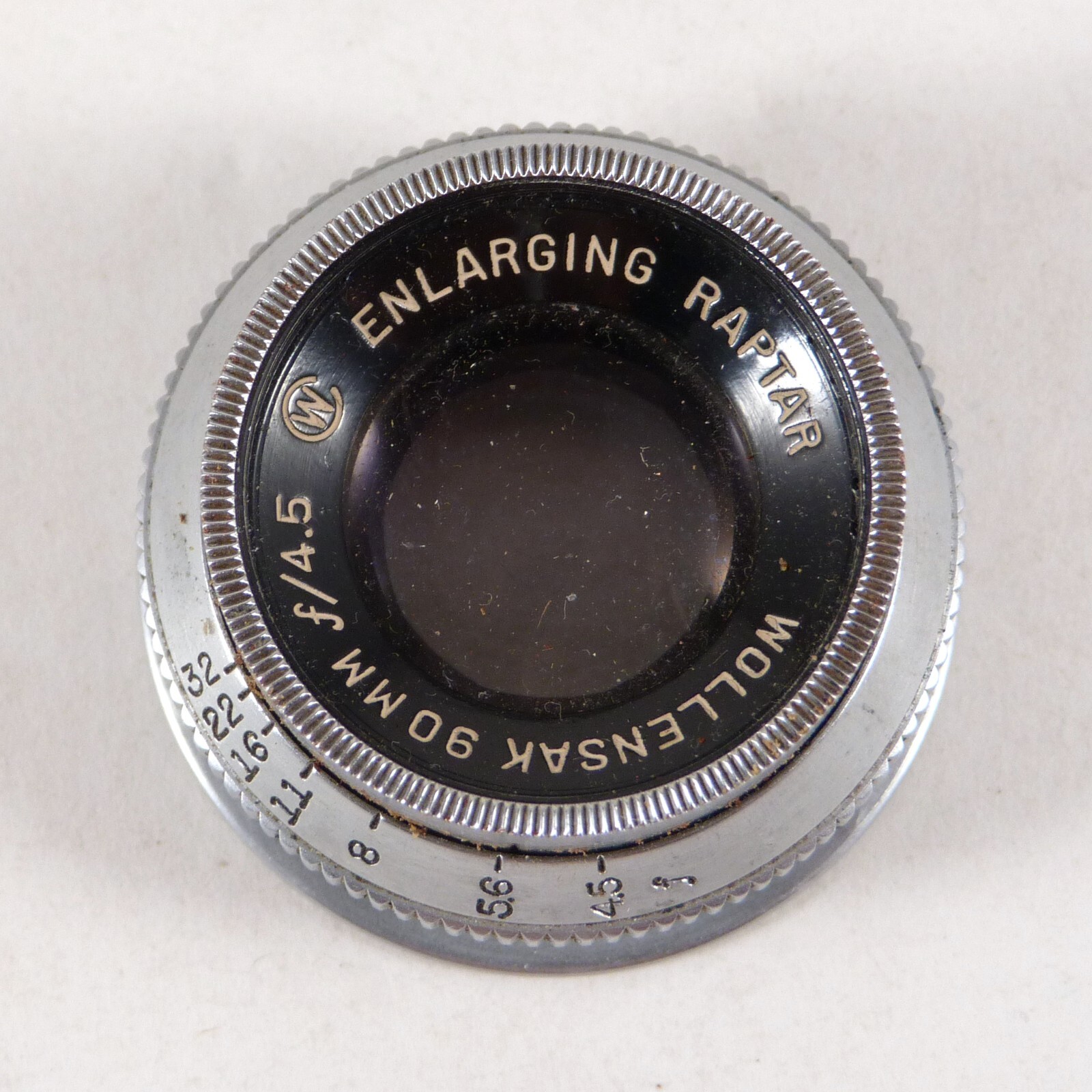 Wollensak 90MM f/4.5 Enlarging Raptar Vintage Darkroom Accessory