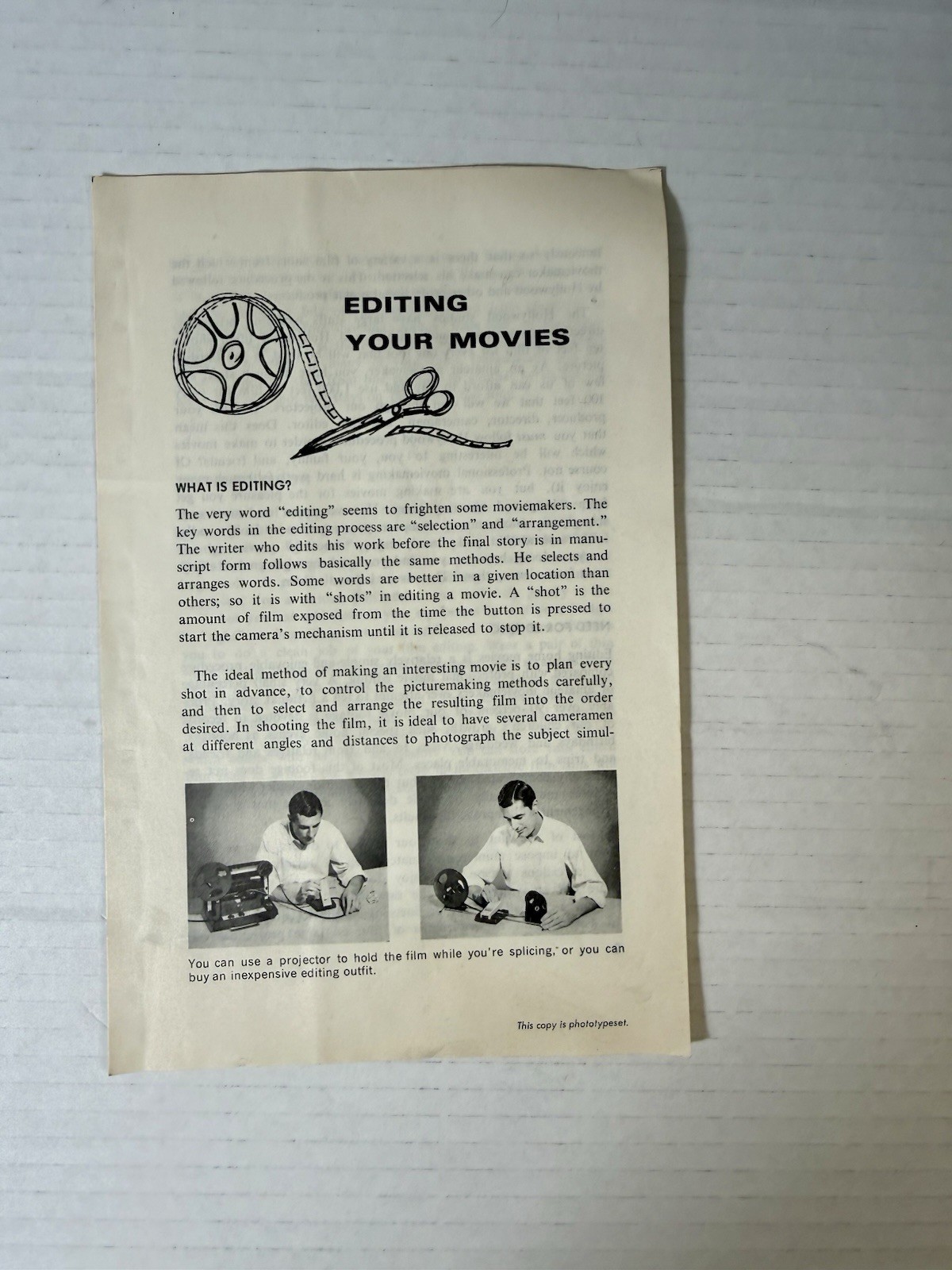 VTG Baia Dual 8 Super 8 8mm Film Editor Viewer Light Box Works Complete In Box