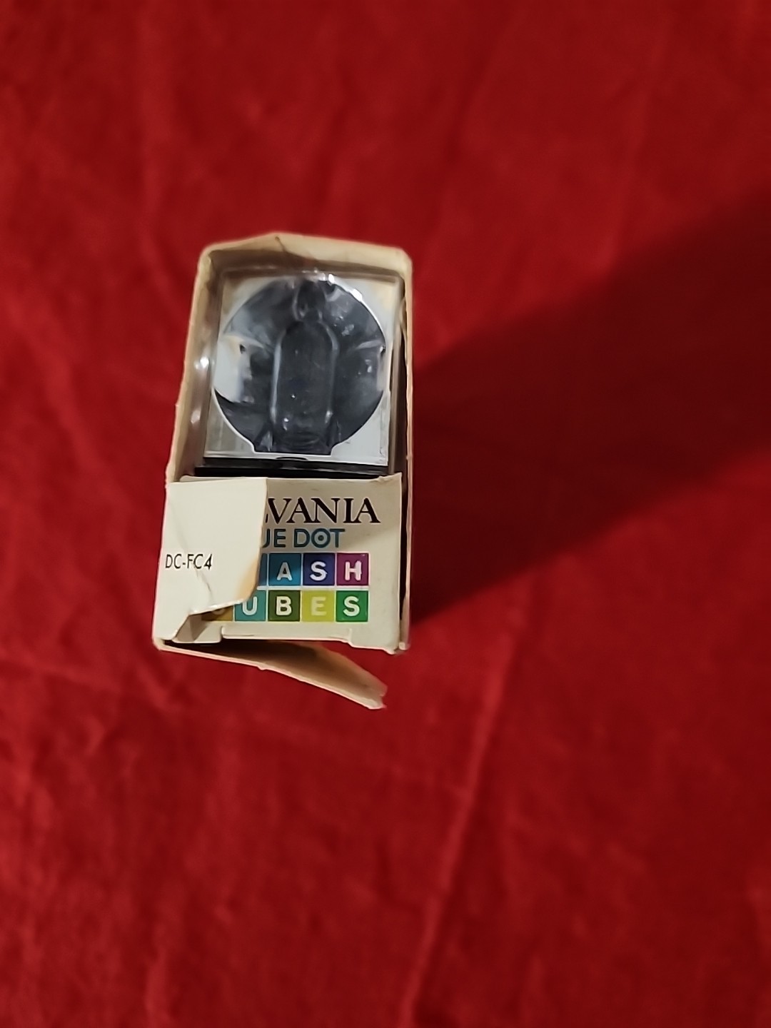 Vintage Sylvania Blue Dot Flashcubes 3 Cubes 12 Flashes for Camera New in Box