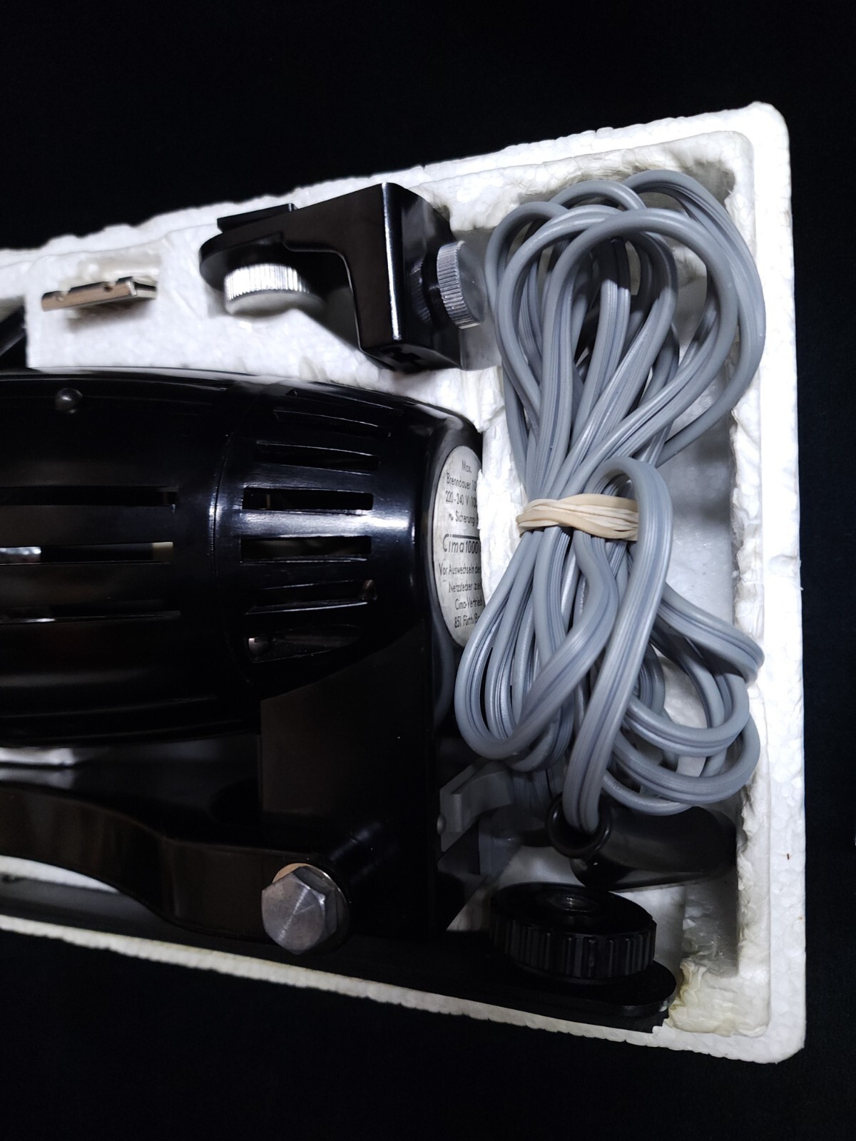 Vintage CIMA 1000U 1000W Universal Photo Film Halogen Movie Light Floodlight