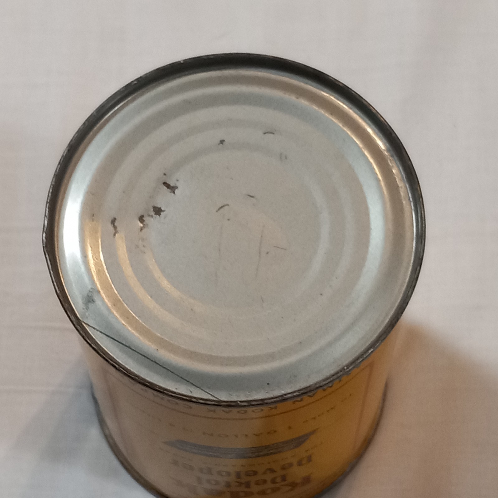 Vintage KODAK Dektol Can 1lb 3.5oz for 1 Gallon 50s 60s Camera Photo Developer