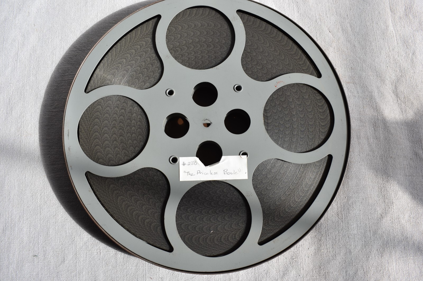 Vintage 16MM Film The Priceless Book Lutheran Church Goldberg Bros Reel Can