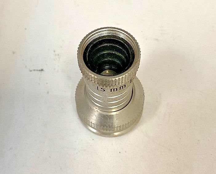 KodaK K-100 16mm Camera FL 15mm Objective view finder lens