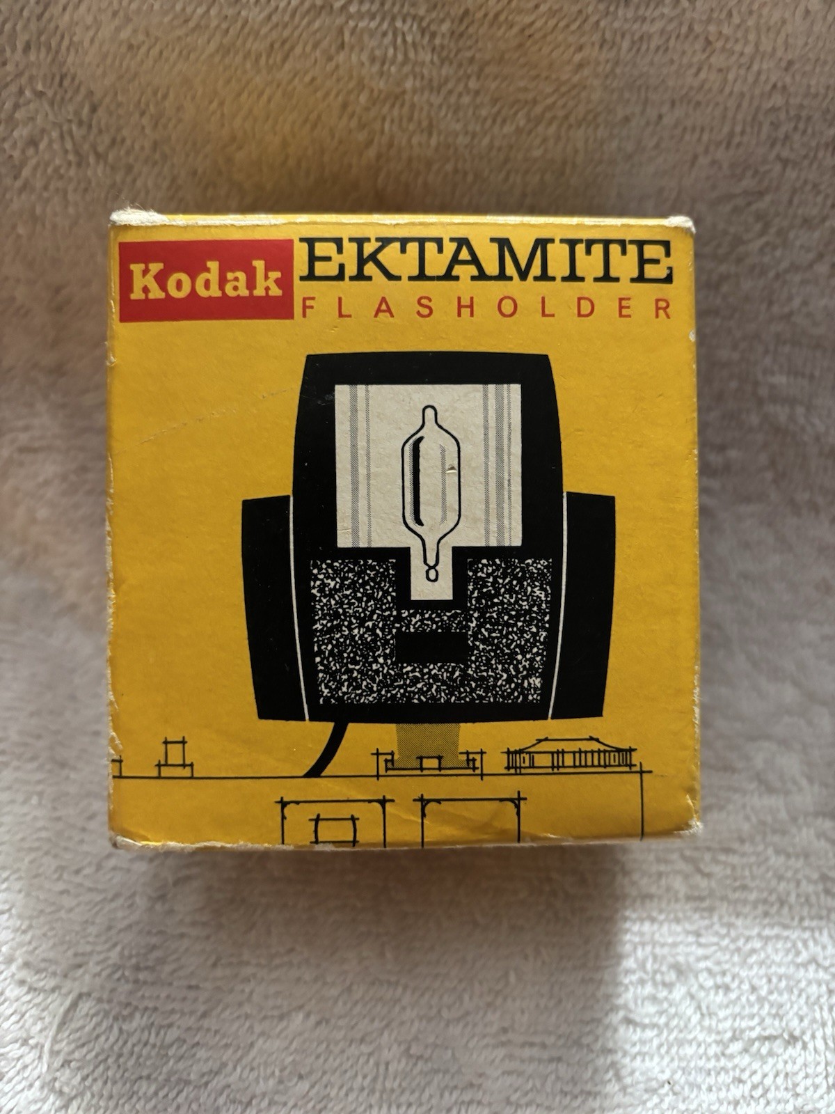 Kodak Ektamite Flasholder No. C 100F with Instructions LNC In Original Box