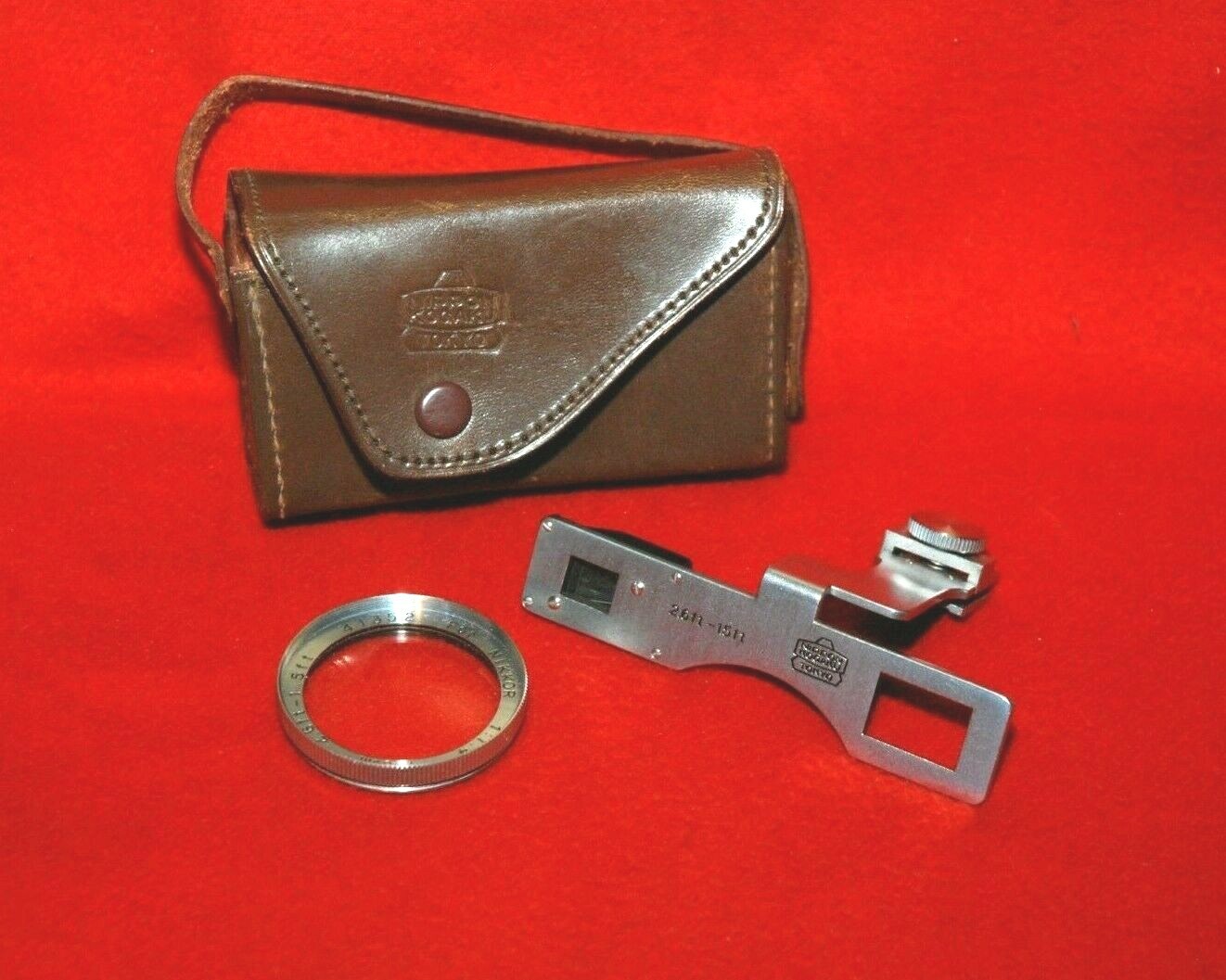 Nikon S Rangefinder SP Close Up Auto UP For Nikkor 5cm F4 MINT,Original Case